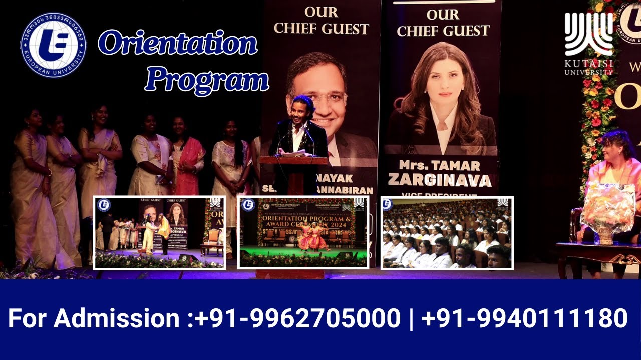 நடுத்தர குடும்பத்தின் கனவுகளை நிஜமாக்கும் MBBS பட்டம் | Orientation Program | MBBS in Georgia