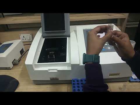 Experiment-2: Uv-visible spectrophotometer