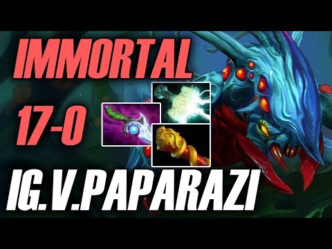 Paparazi • Weaver • Immortal 17 Kills — TI7 Pro Gameplay