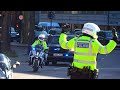 SEG Police Escort Ukrainian President Volodymyr Zelenskyy Through London