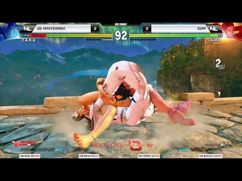 NLBC v.92 - Street Fighter V WINNERS FINAL - Mastermike (FANG) vs Idom (Laura) [1080p/60fps]