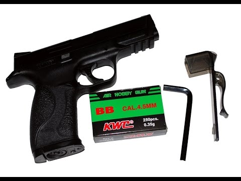Пневматический пистолет KWC KM-48 (SW MP-40) 4,5 мм 