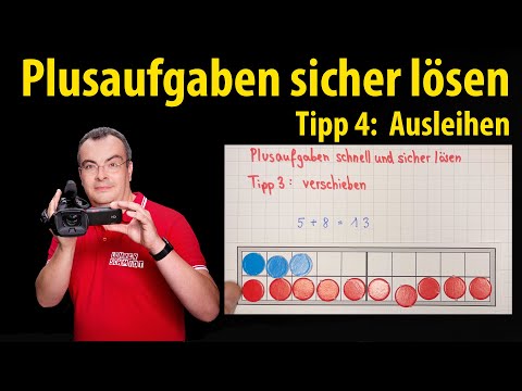 Plusaufgaben sicher lösen - Tipp 4 : Ausleihen | Lehrerschmidt - Grundschule
