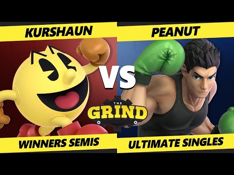 The Grind 202 Winners Semis - Kurshaun (Pac-Man) Vs. Peanut (Little Mac) Smash Ultimate - SSBU
