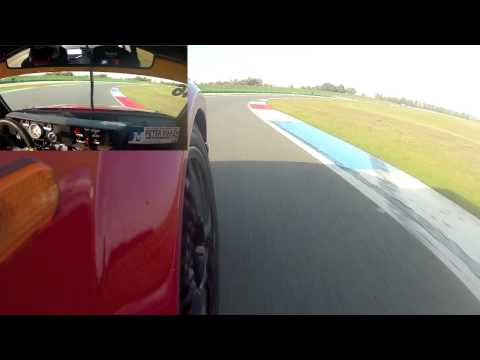 Marc back on track Alfa 75 trackday Assen 2012