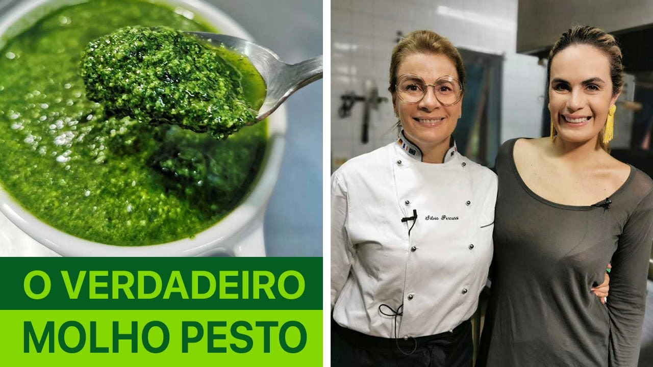 Receita do verdadeiro molho pesto genovês - autêntico como na Itália