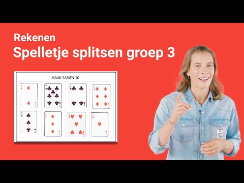 Rekenen groep 3: splitsen maak samen 10