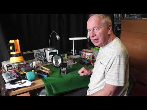 Repair of Two Million Candle Power Search Torch