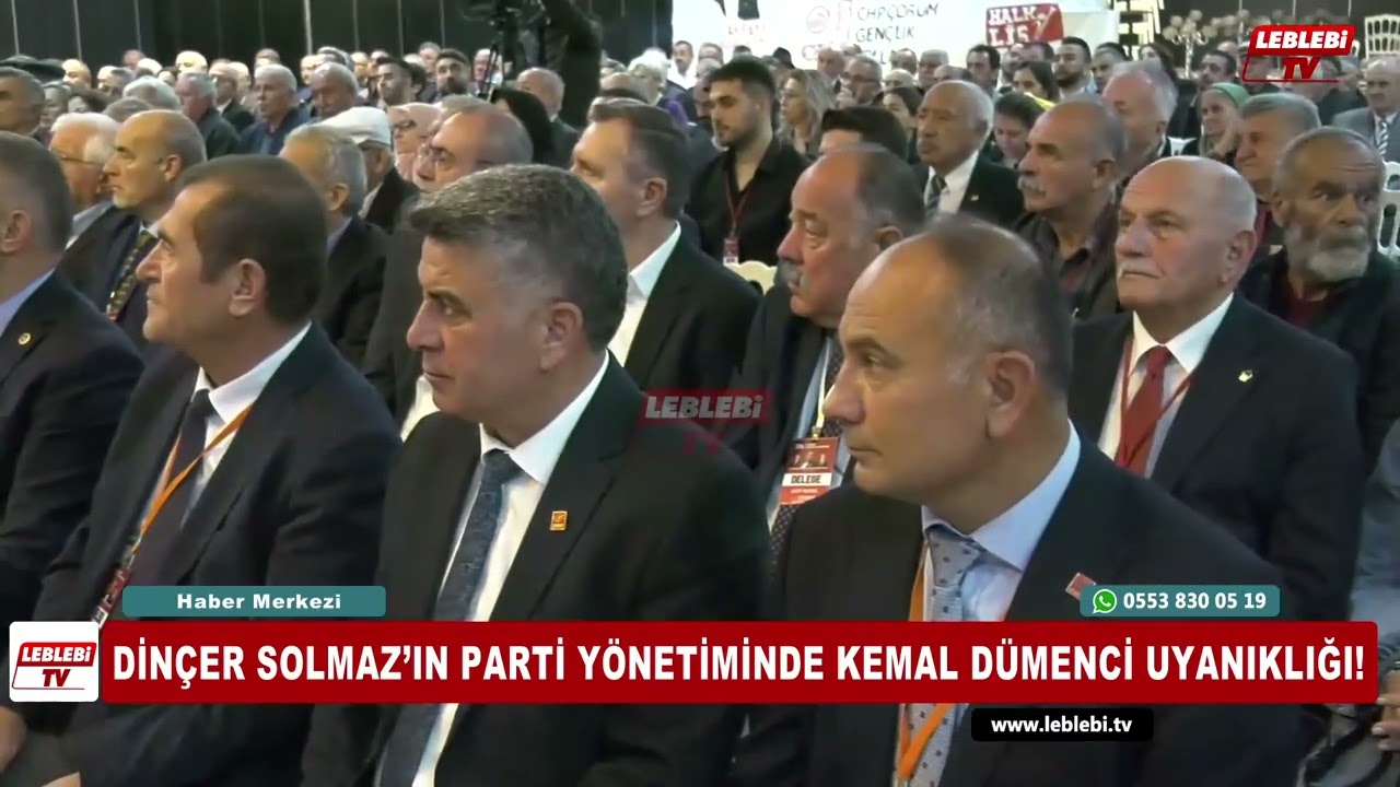 Dinçer Solmaz’ın Parti Yönetiminde Kemal Dümenci Uyanıklığı