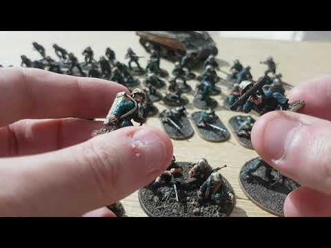 New Bolt Action Island assault. Some thoughts, as I show off a USMC and Japanese army.