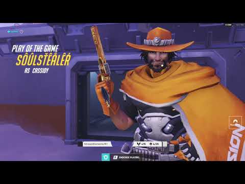 POTG! Gale Cassidy (McCree) Gamepay OVERWATCH GAMEPLAY SEASON 31 TOP 500