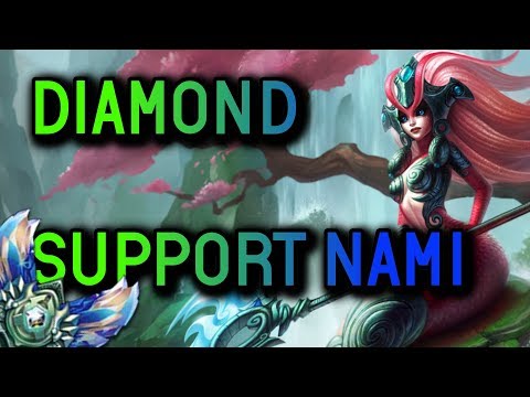 Support Nami S8 Diamond Full Gameplay - League of Legends