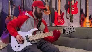 Video thumbnail for Djent Riff Harley Benton R-458MN WH Fanfret by Cameron Neal