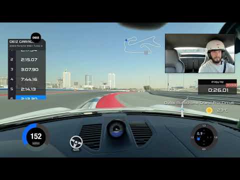 850 HP Porsche 911 Turbo S 992 by DEIZ GARAGE on Track | Dubai Autodrome GP Circuit