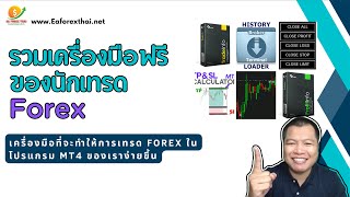 6 เครื่องมือที่ต้องมีสำหรับเทรด Forex ด้วยโปรแกรม MetaTrader 4 (PC)