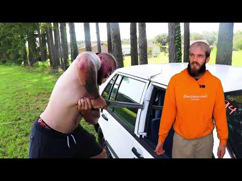 VIKING DESTROYS CAR WITH MASSIVE 1000 DEGREE SWORD!!!!! ( MrBeast Nostalgia)