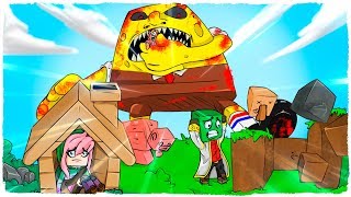 👉 BOB ESPONJA.EXE VS BASE PRO - MINECRAFT