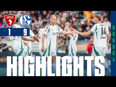 Torfestival in Nordhorn: 9:1-Sieg beim Testspielauftakt | Best of Grafschaft - FC Schalke 04 1:9