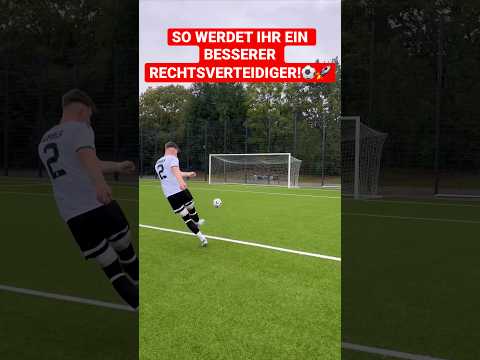 HOW TO BECOME A BETTER RIGHT-DEFENDER!⚽️🚀 #football #tips #tricks #tutorial #shorts