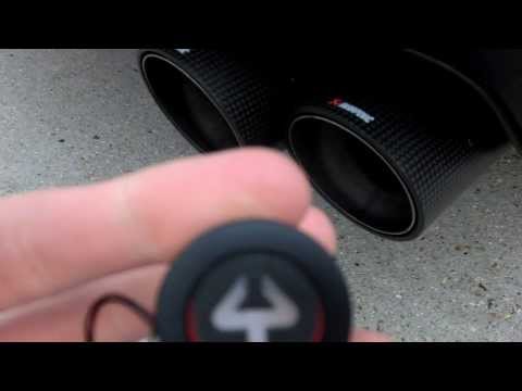 Akarapovic titanium sport exhaust for Porsche 958 Cayenne Turbo