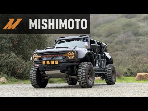 BRONCO HIGH-MOUNT INTERCOOLER AND PIPING FROM MISHIMOTO | The Bronco Adventures