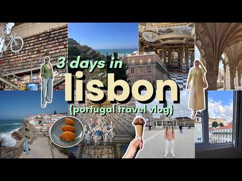 3 DAYS IN LISBON | PORTUGAL TRAVEL VLOG | Sightseeing, Shopping, Food & Lisbon Coast Tour