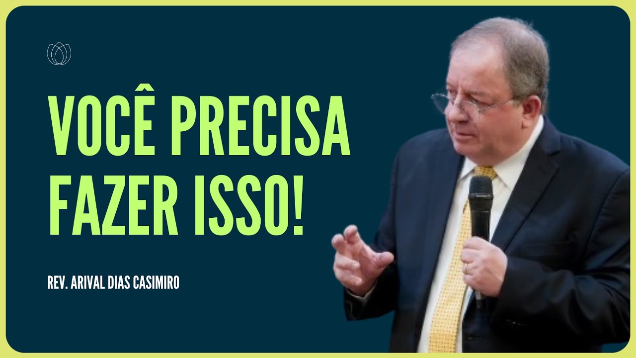 UMA VIDA DEDICADA A JESUS | Rev. Arival Dias Casimiro | IPP