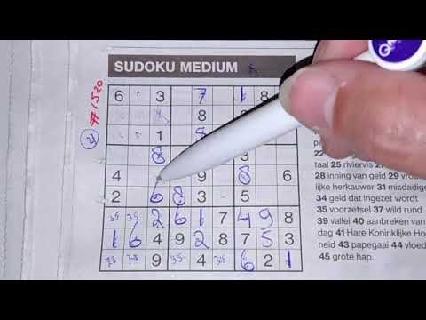 Complicated, not this one! (#1520) Medium Sudoku puzzle. 09-14-2020