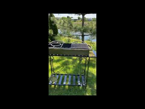 Решетка-гриль Mzavod для мангала-барбекю стальная (R-GRL-STL-BBQ)