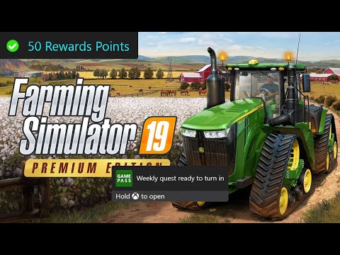 Farming Simulator 19 Weekly Xbox Game Pass Quest Guide - Get 1 Driving Distance