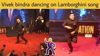 Vivek bindra awesome dance moves on lamborghini so