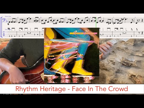 Rhythm Heritage - Face In The Crowd // bass playalong w/tabs (1979 - disco)