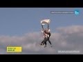 Stephanie Abrams Goes Skydiving