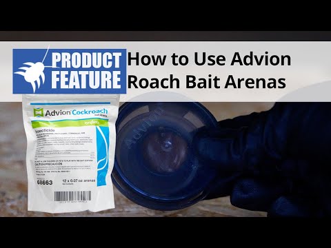  How to Use Advion Roach Bait Arenas Video 