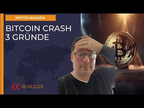 Bitcoin CRASH - 3 Gründe