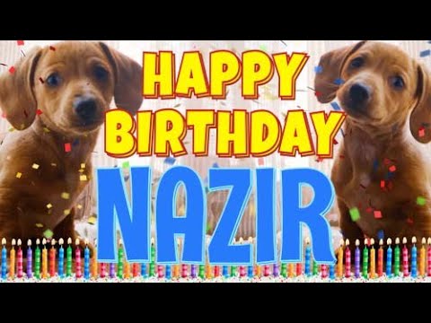 Happy Birthday Nazir! ( Funny Talking Dogs ) What Is Free On My Birthday