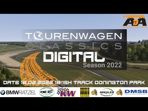 Tourenwagen Classics Digital Spring Season 2022 -  Round 3 - 16.02.22 Donington Park