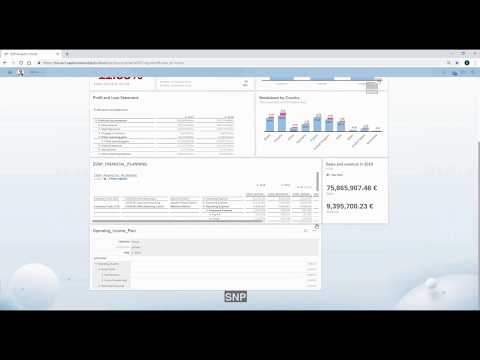 Your planning process with SAP Analytics Cloud