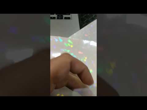 Spick global pet hri holographic films for printed buttons a...