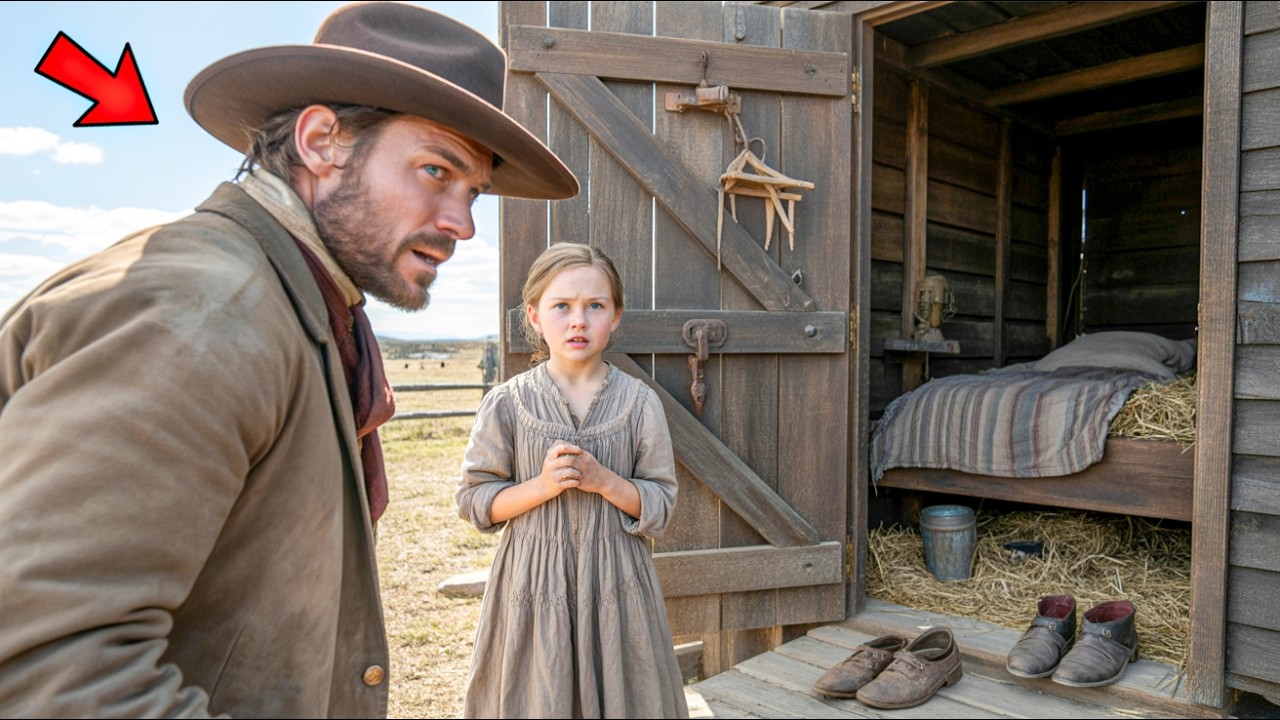 “Nobody Picked Me,” the Orphan Girl Trembled — Until a Quiet Cowboy Raised His Hand and Said “Mine” – dw