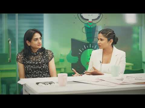 Nupur Gurbaxani (left) and Aditi Roy