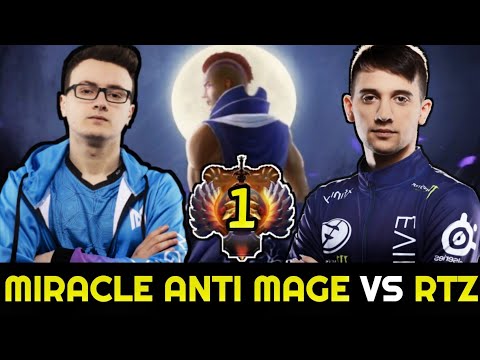 MIRACLE Anti Mage shows No Mercy to ARTEEZY & TOP 1 MMR Dota 2