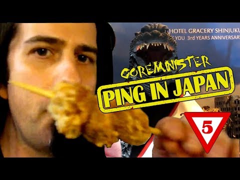Goreministers Ping in Japan SE1 EP5 (Adventures in the Godzilla Theme Room Part 1)