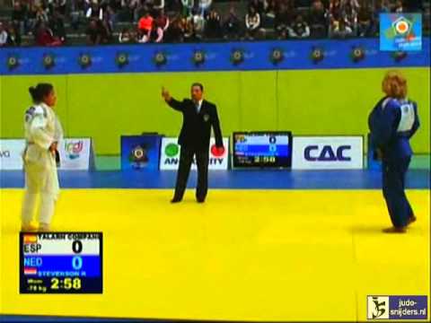 Judo 2013 European Open Women Lisbon: Talarn Compano (ESP) - Stevenson (NED) [-78kg] bronze