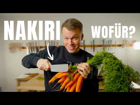 The best knife for vegetables? The Nakiri knife.