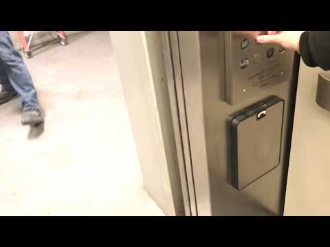 1996 Otis Series 1 Hydraulic Service Elevator at SFU Maggie Benston Centre in Burnaby BC