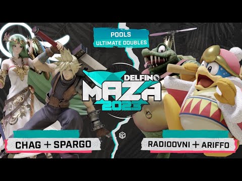Delfino Maza 2023 [ESP] - Doubles Pools W - Chag + Sparg0 Vs. Radioovni + Ariffo - Smash Ultimate