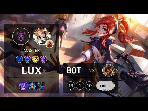 Lux Bot vs Ziggs - EUW Master Patch 11.15