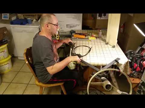 Übung an dem Lenker! (Drehbewegung) ca. 34 Monate n. d. Schlaganfall! 10.03.2019!