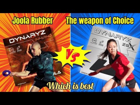 Joola DYNARYZ ZGX vs Joola DYNARYZ INFERNO,which is best 😵🧐😵‍💫🤯 #joola #tabletennis #pingpong #best